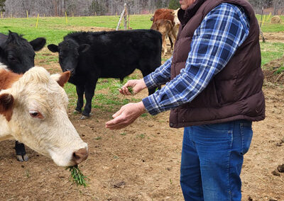 Rick at the Farm